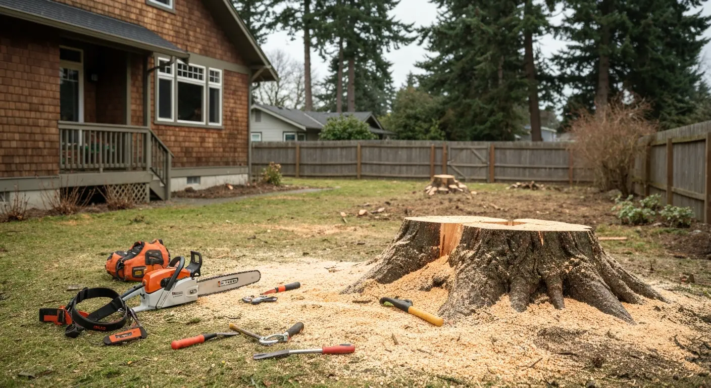 Tree removal in Port Townsend area