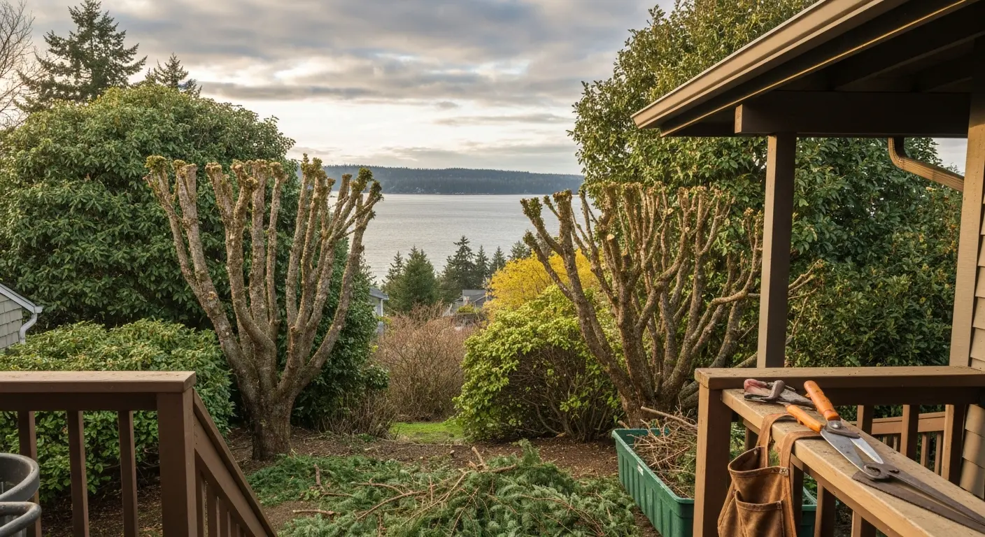 View pruning reveals Puget Sound vistas