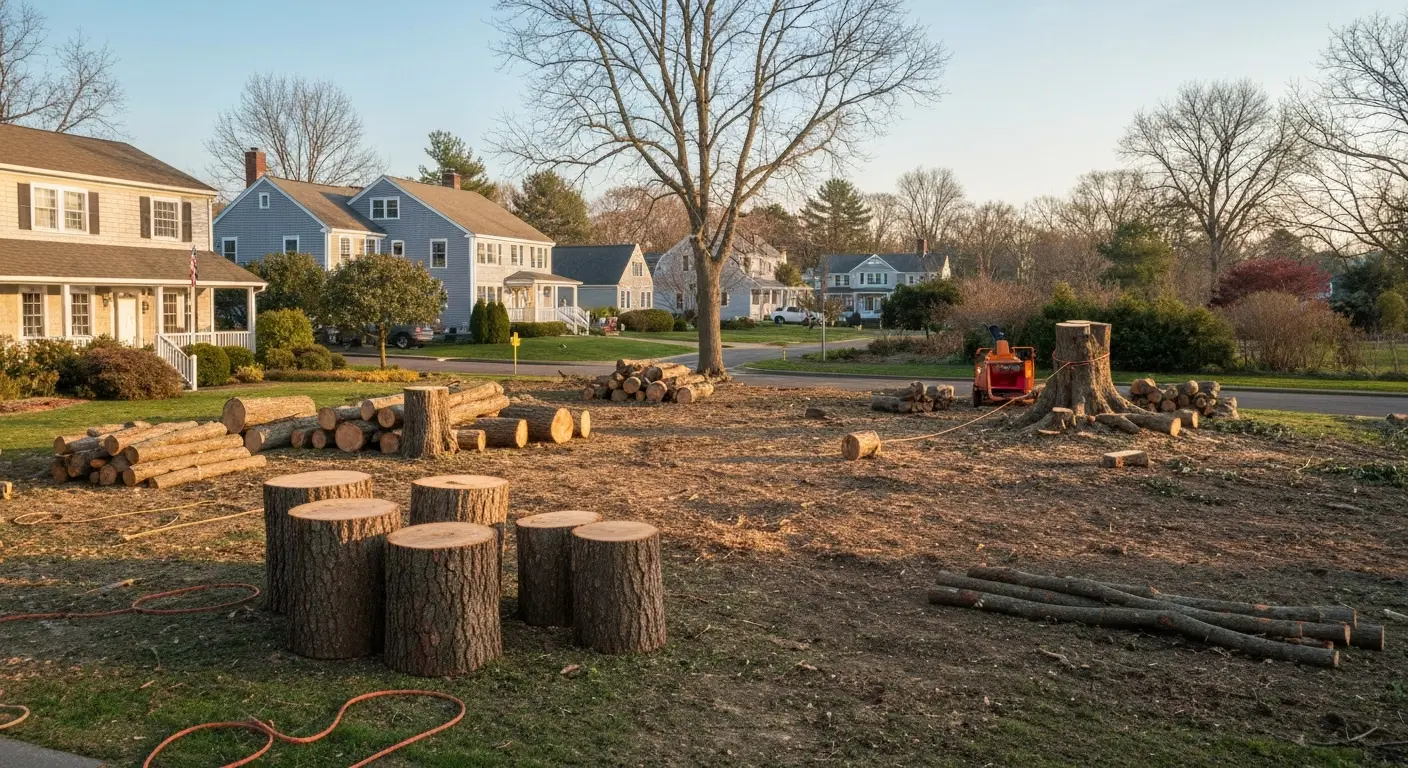Tree removal project