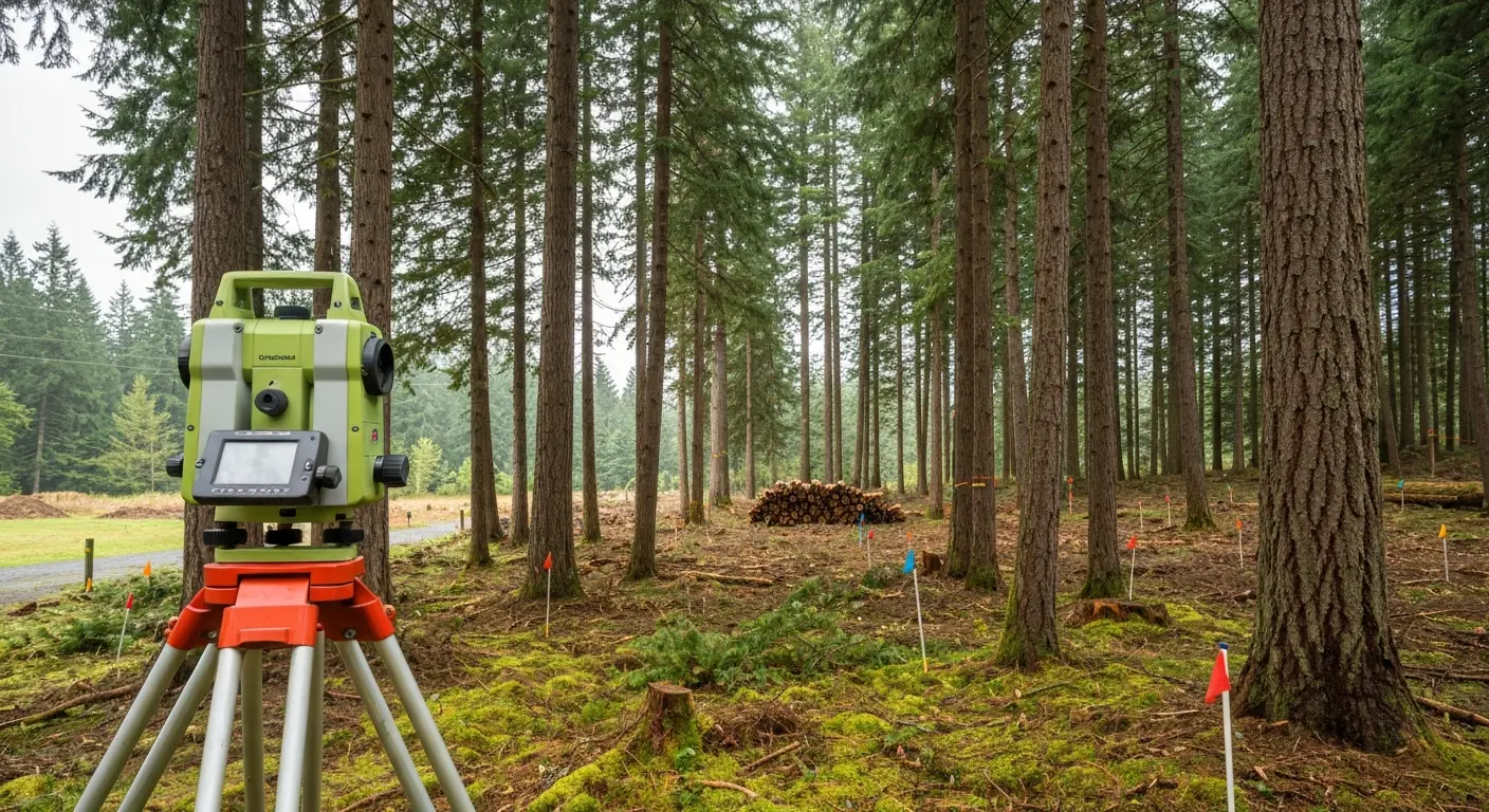 Dense forest habitat of Jefferson County trees