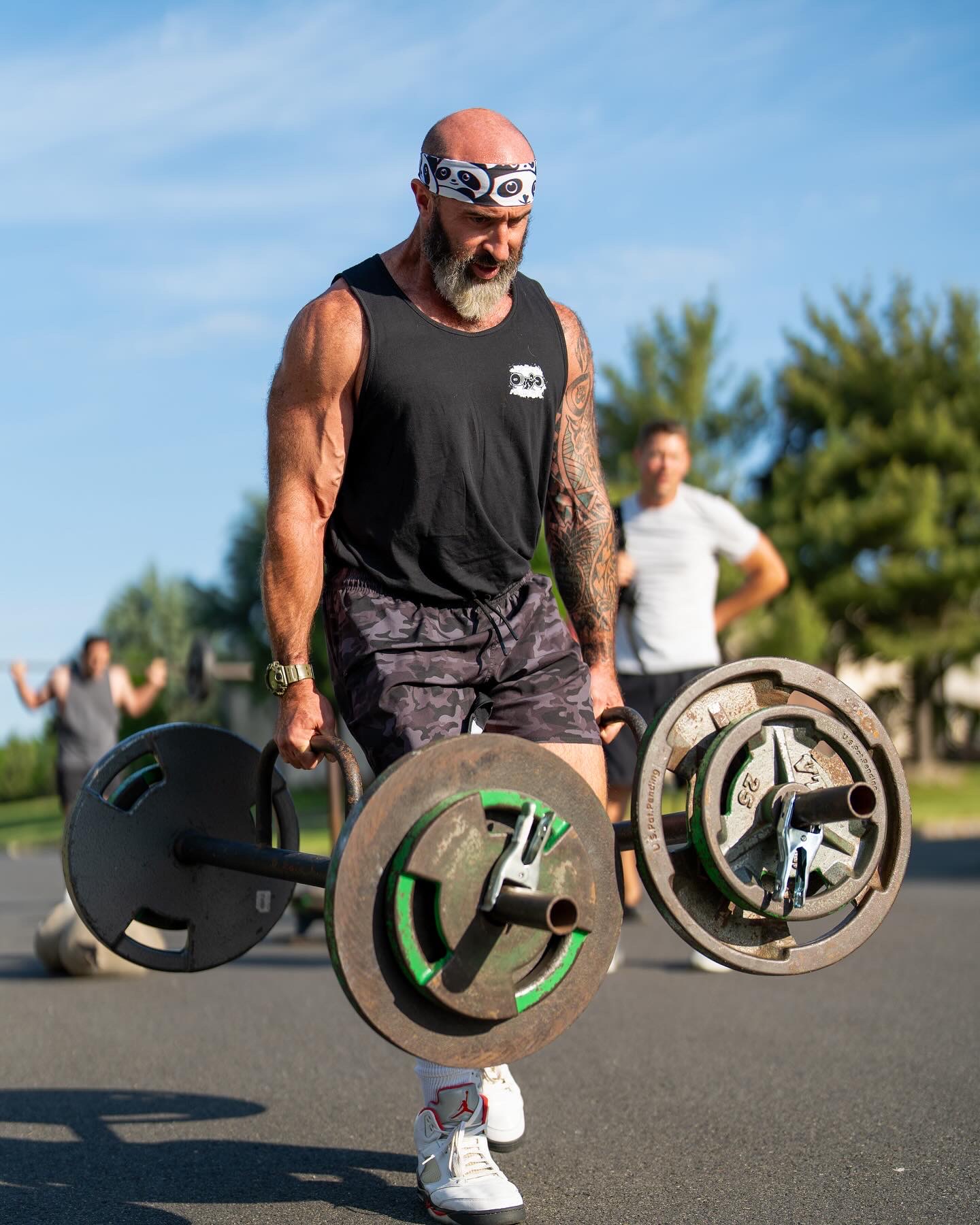 Kyle Newell training
