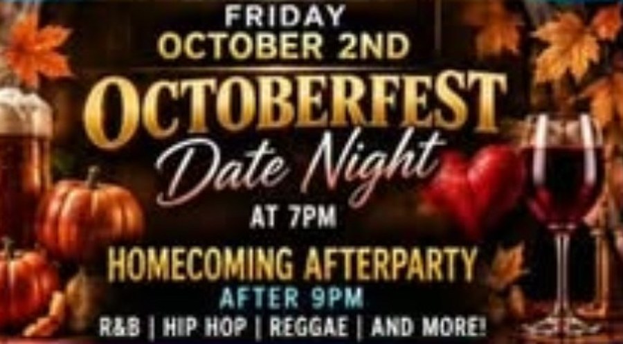 Octoberfest Date Night, Friday October 2