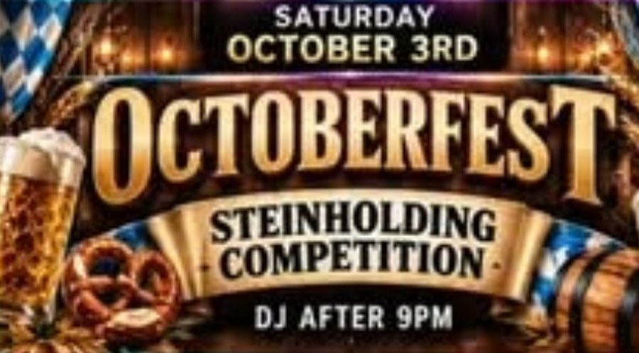 Octoberfest Steinholding Competition, Saturday October 3