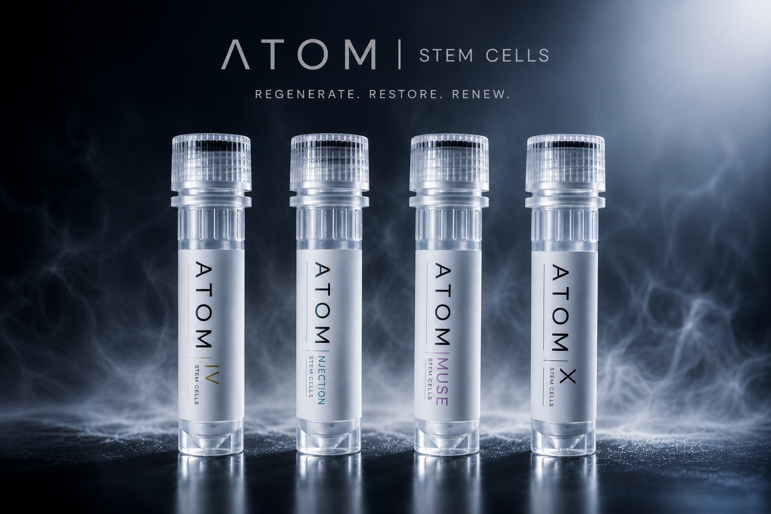 Stem Cell Products | ATOM Stem Cells - Premium Regenerative Medicine