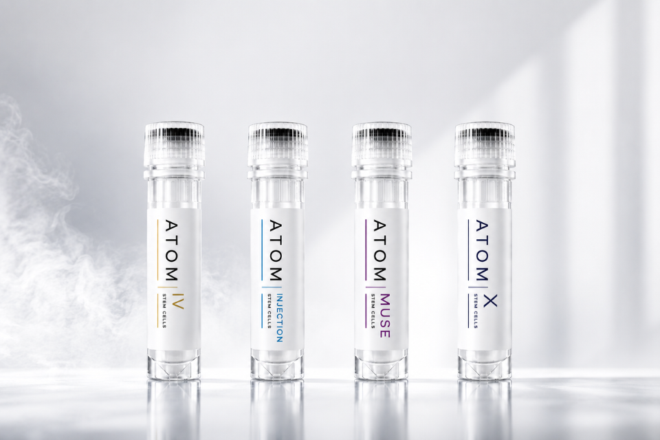 Stem Cell Products | ATOM Stem Cells - Premium Regenerative Medicine