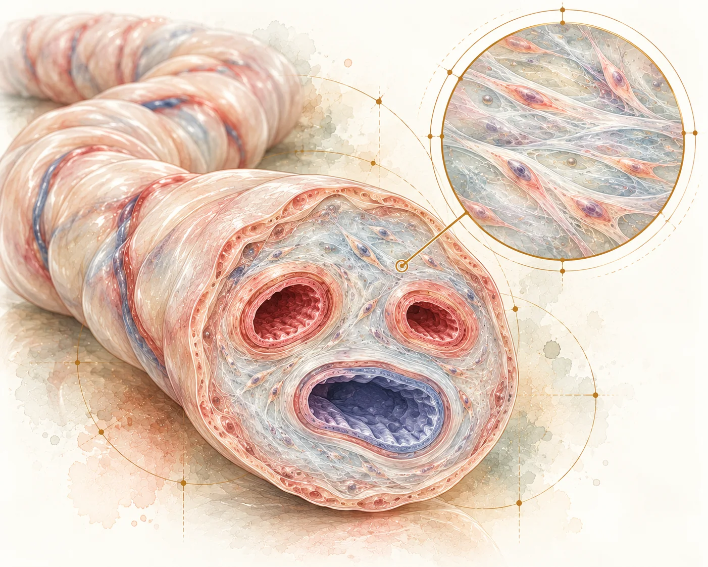 Umbilical cord cross-section