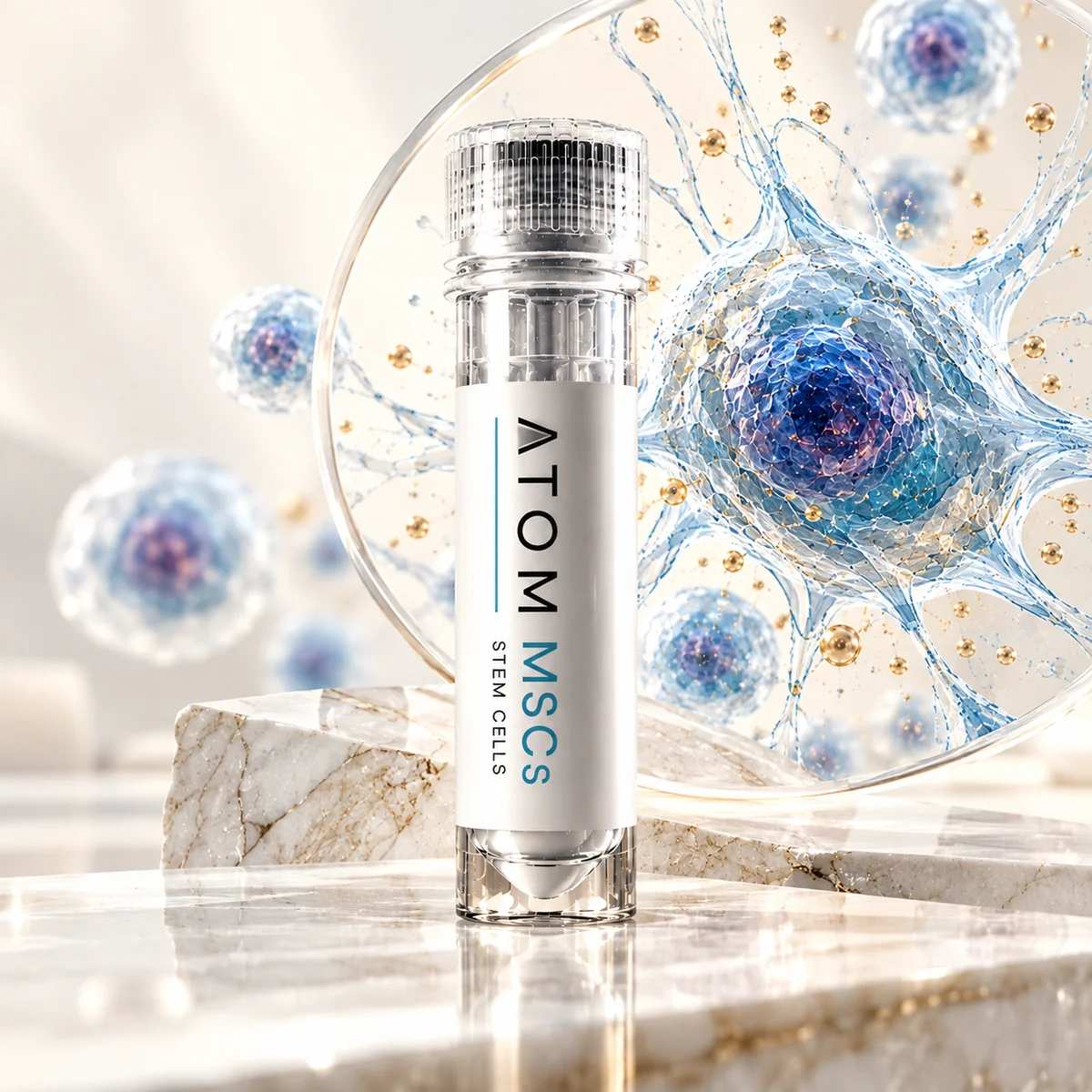 ATOM MSC vial, DMSO-free preserved