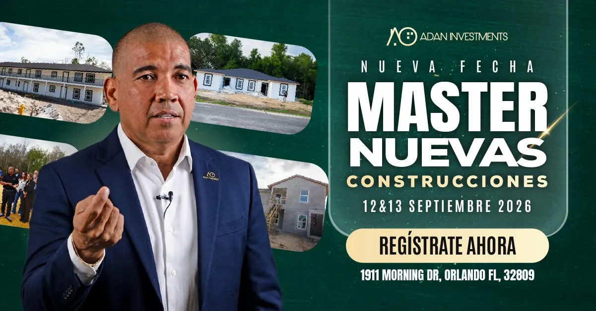 Master Nuevas Construcciones — 12 y 13 de septiembre de 2026, Orlando FL