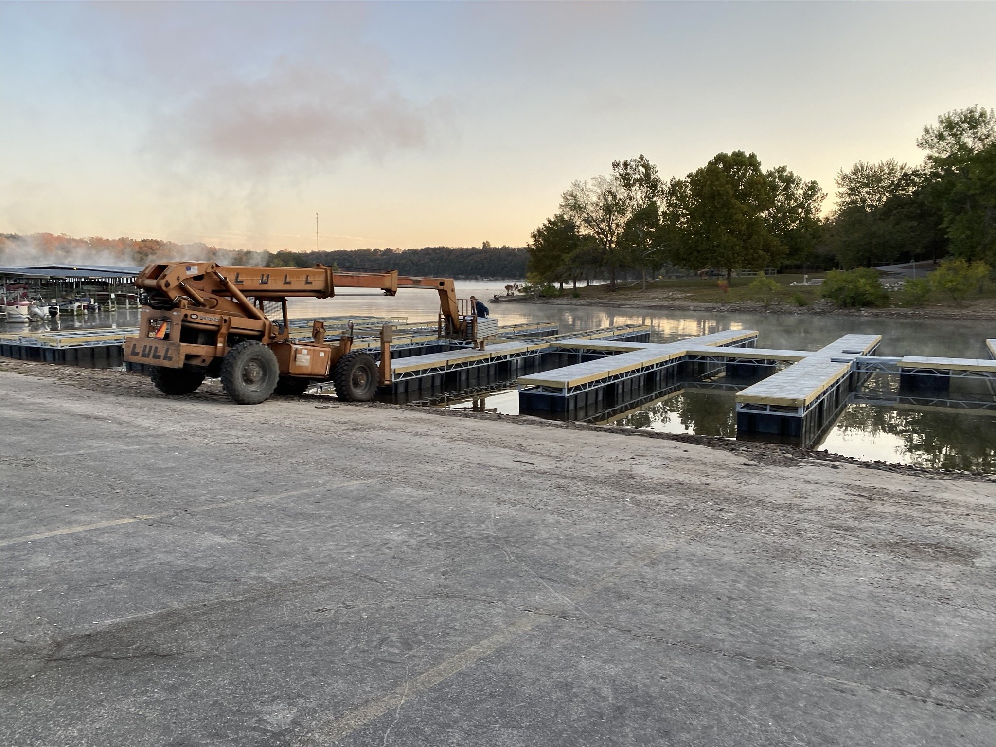 Commercial Dock Construction in Missouri