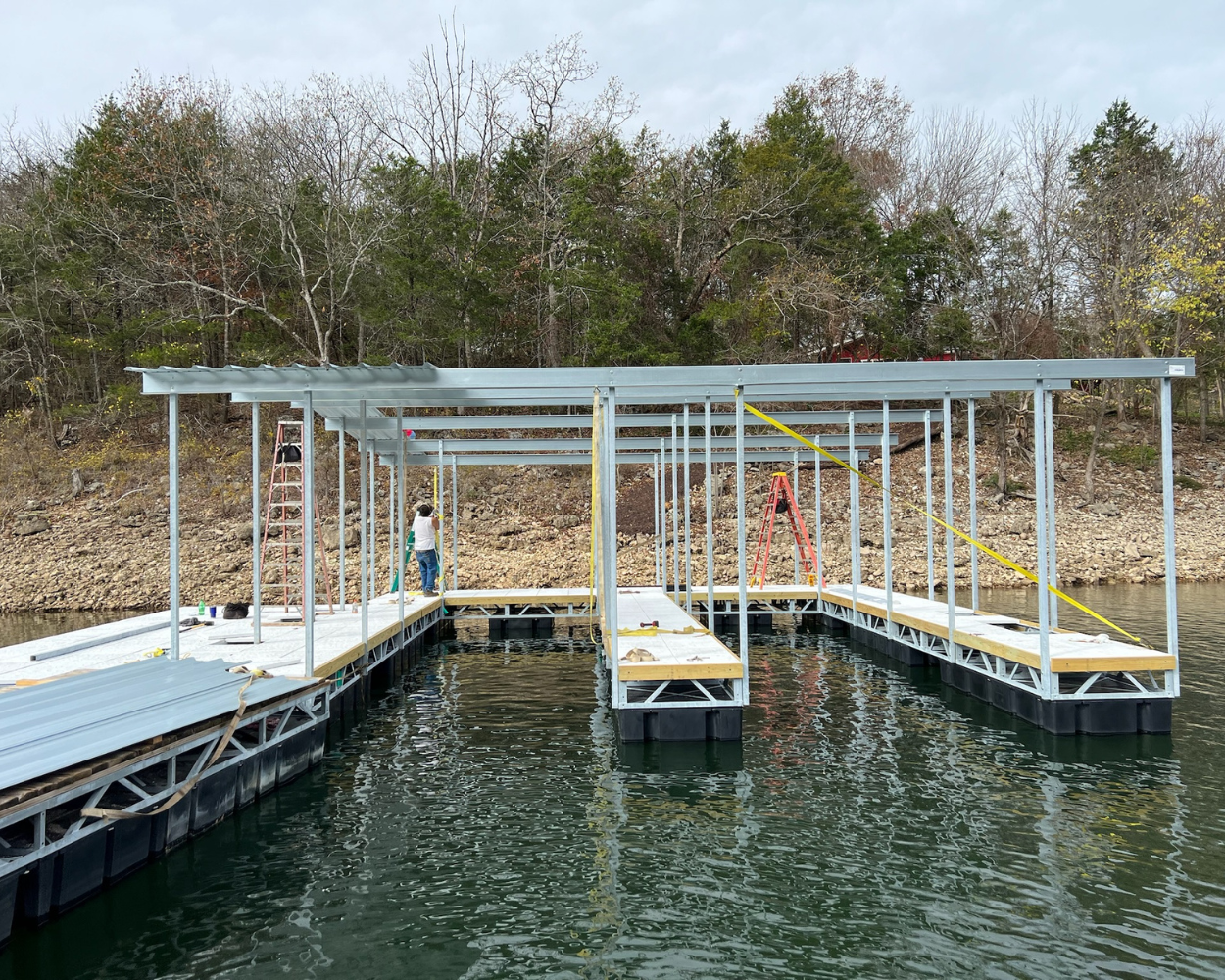 Dock and Marine Construction on Table Rock Lake by Fitzco Marine Group