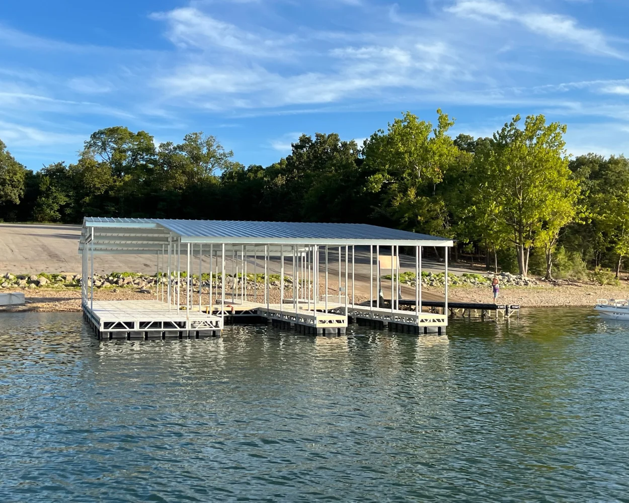 Dock built in Shell Knob, MO