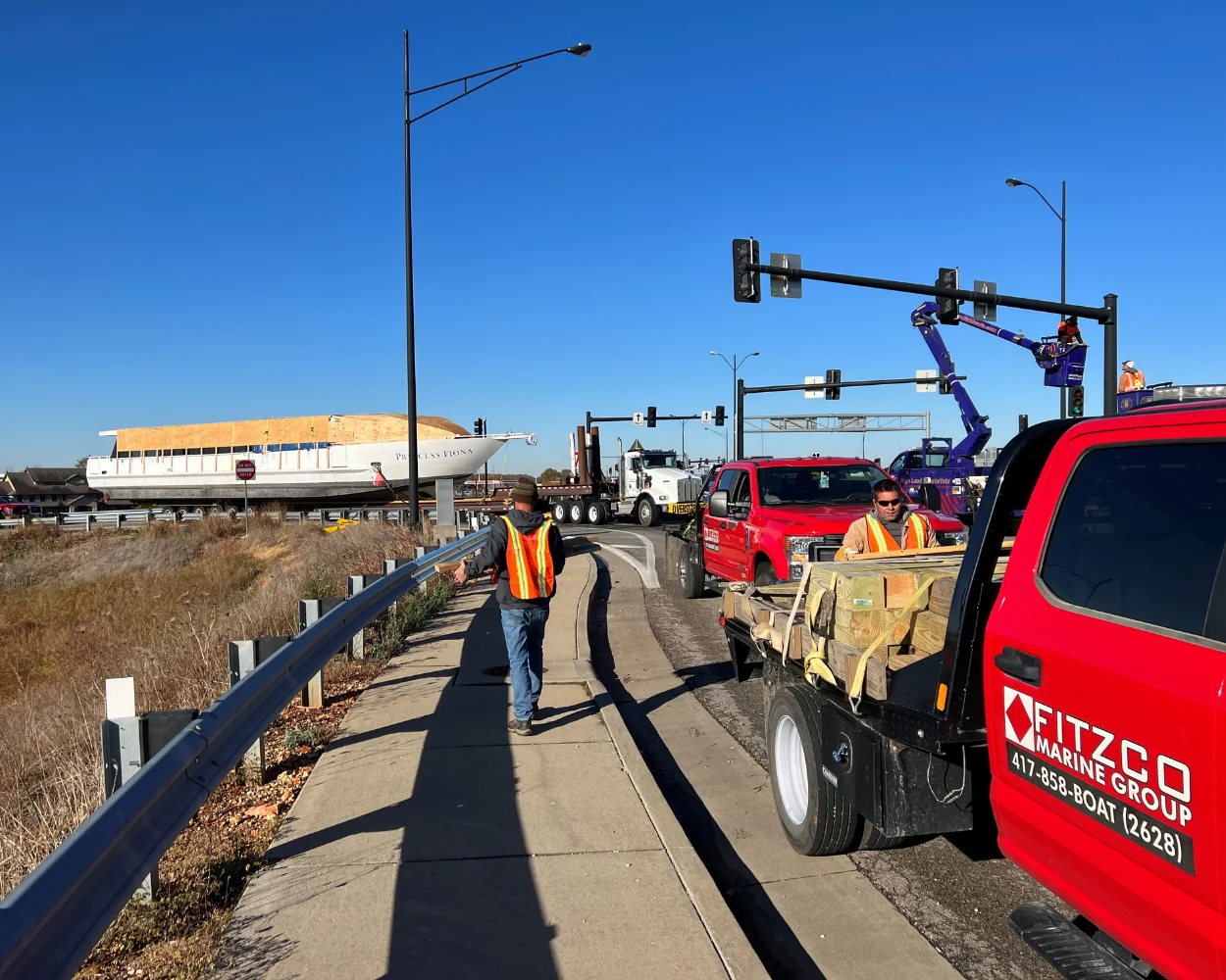 Fitzco trucks on the road