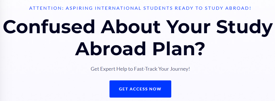 Get Expert Study Abroad Guidance