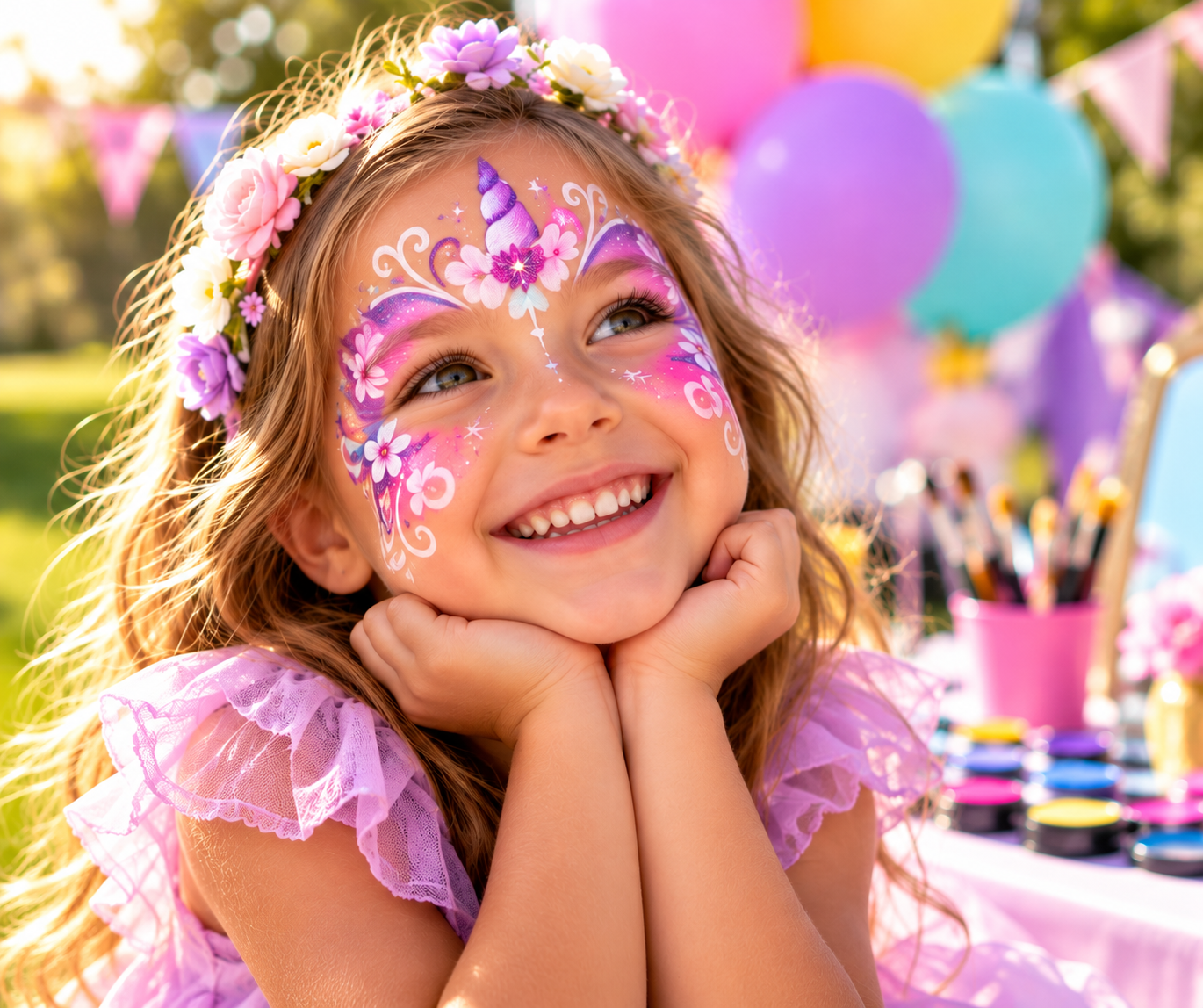 Face painting example 3