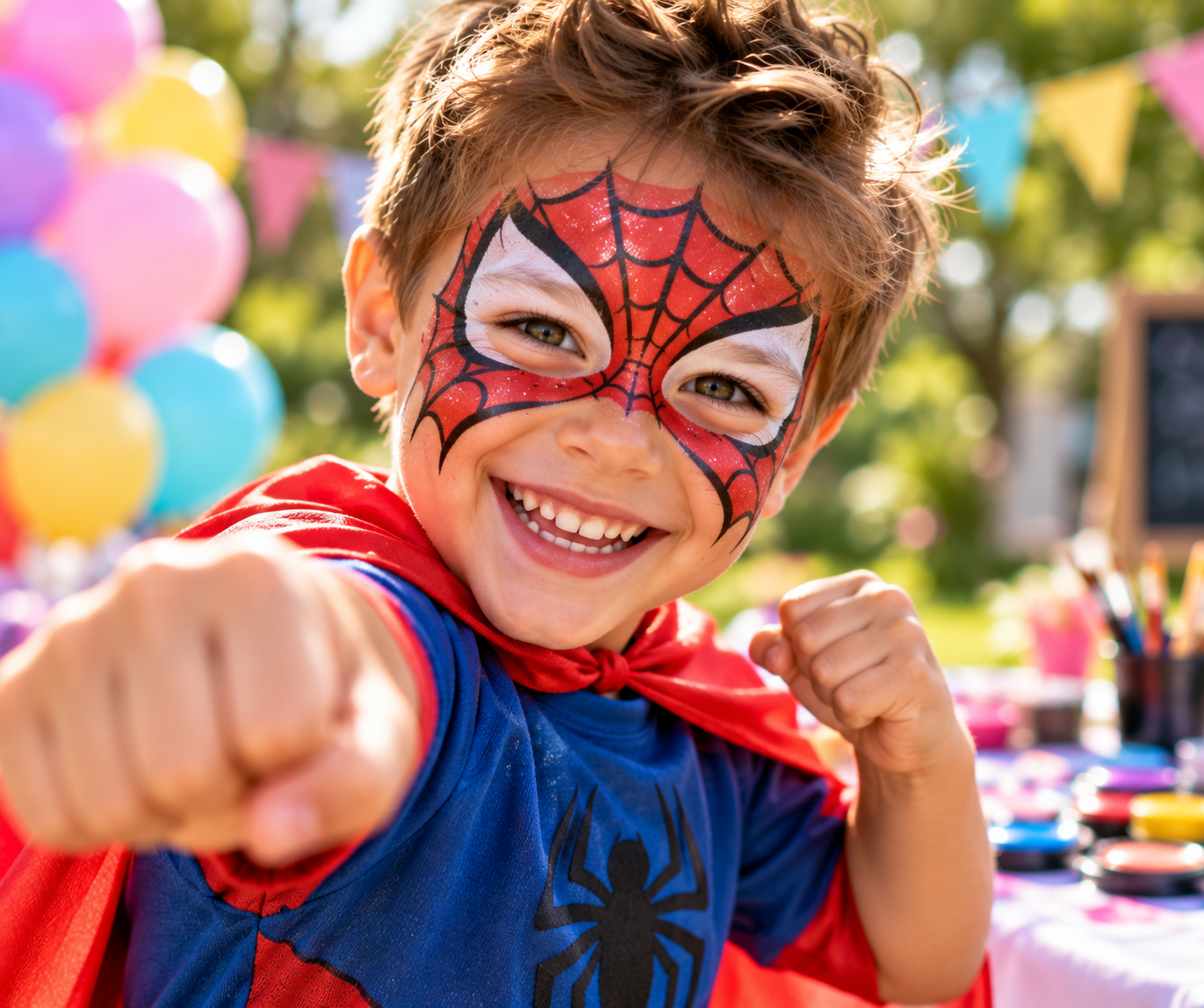 Face painting example 1