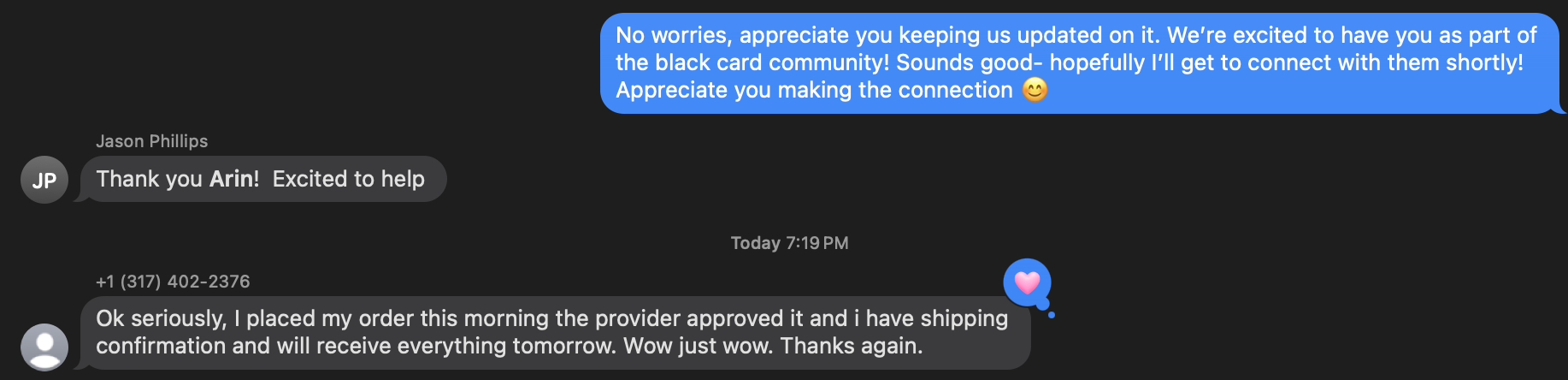 Partner testimonial