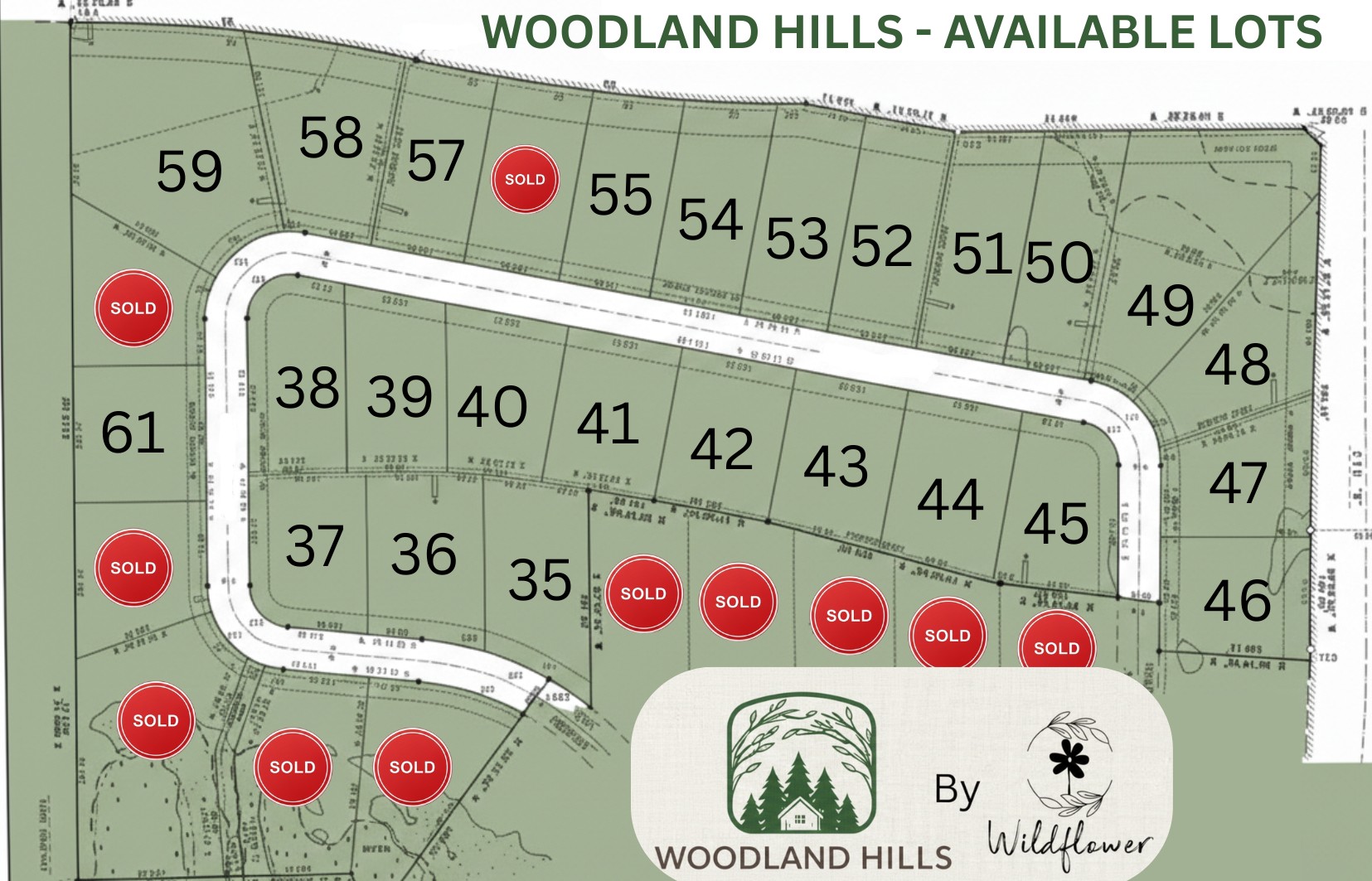 Woodland Hills Site Map Layout