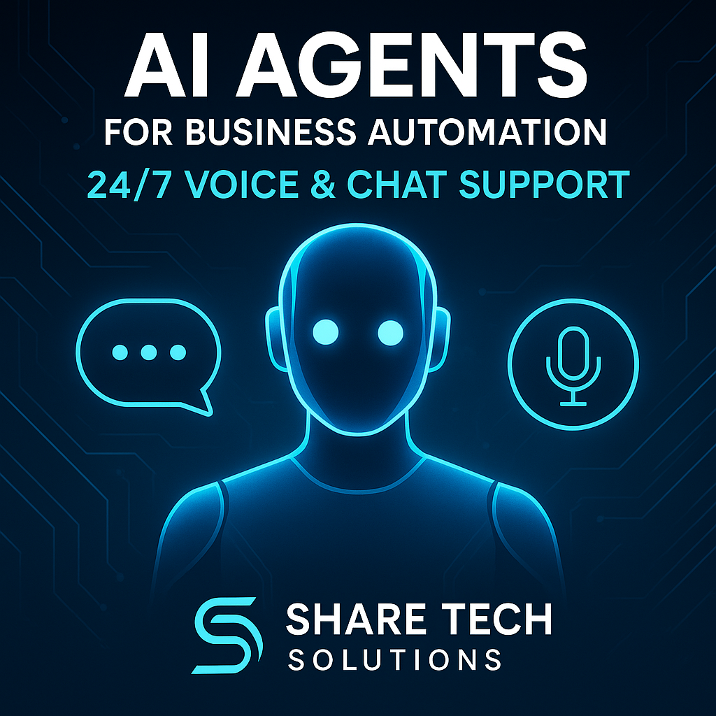 AI Agents for Business Automation | Share Tech Solutions