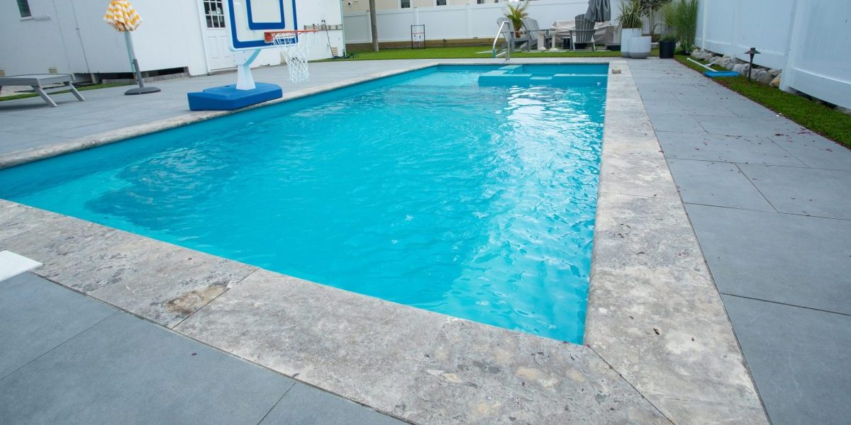 Finished fiberglass pool inspiration