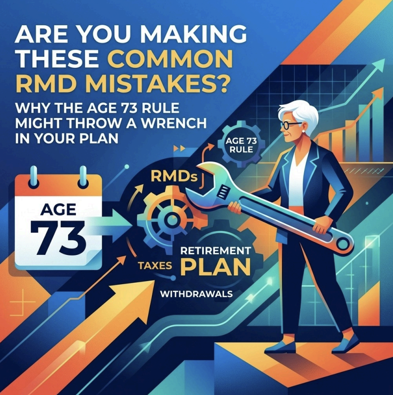 Are You Making These Common RMD Mistakes? Why the Age 73 Rule Might Throw a Wrench in Your Plan