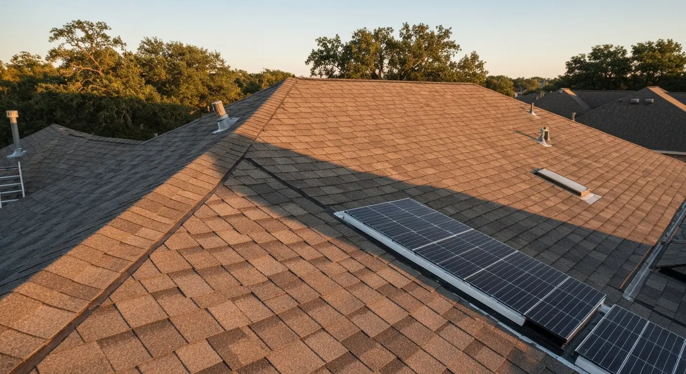 Solar shingle installation