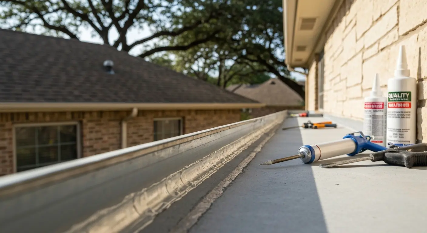 Gutter sealing service
