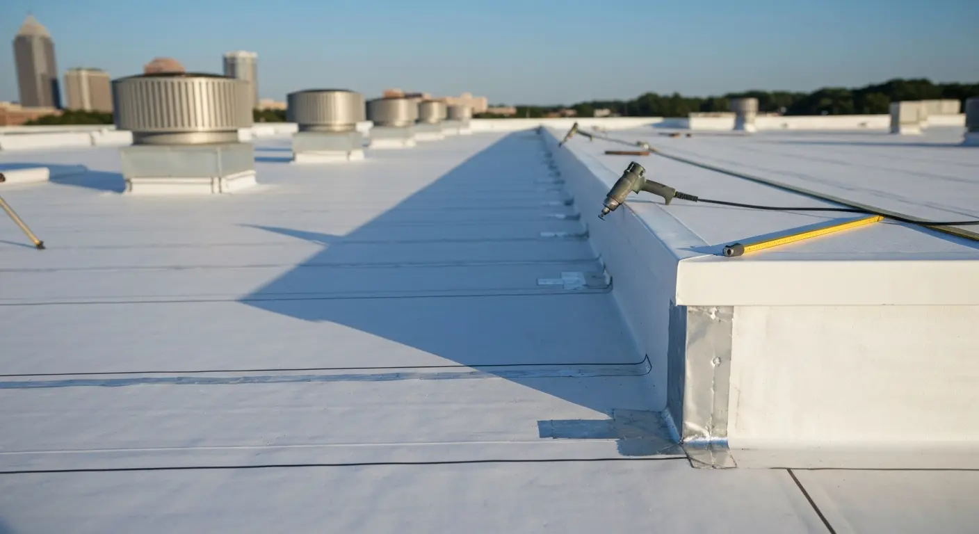 Commercial roof project