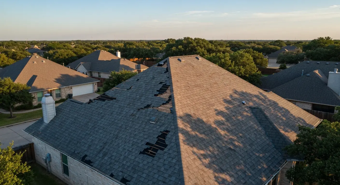 Roof inspection using drone technology