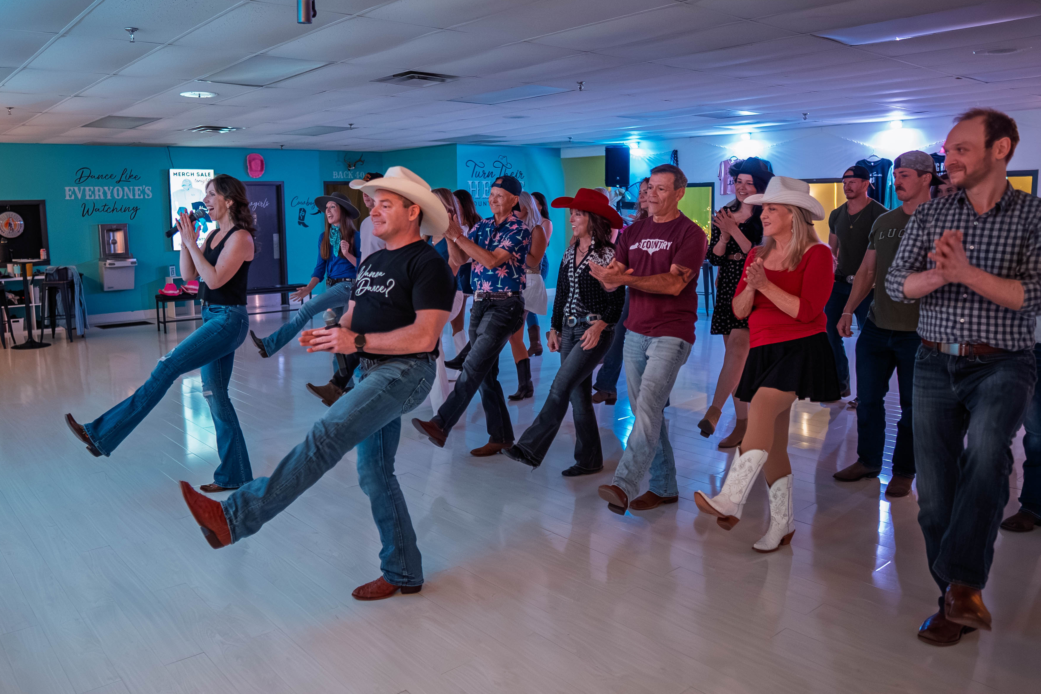 Public Line Dance Lesson
