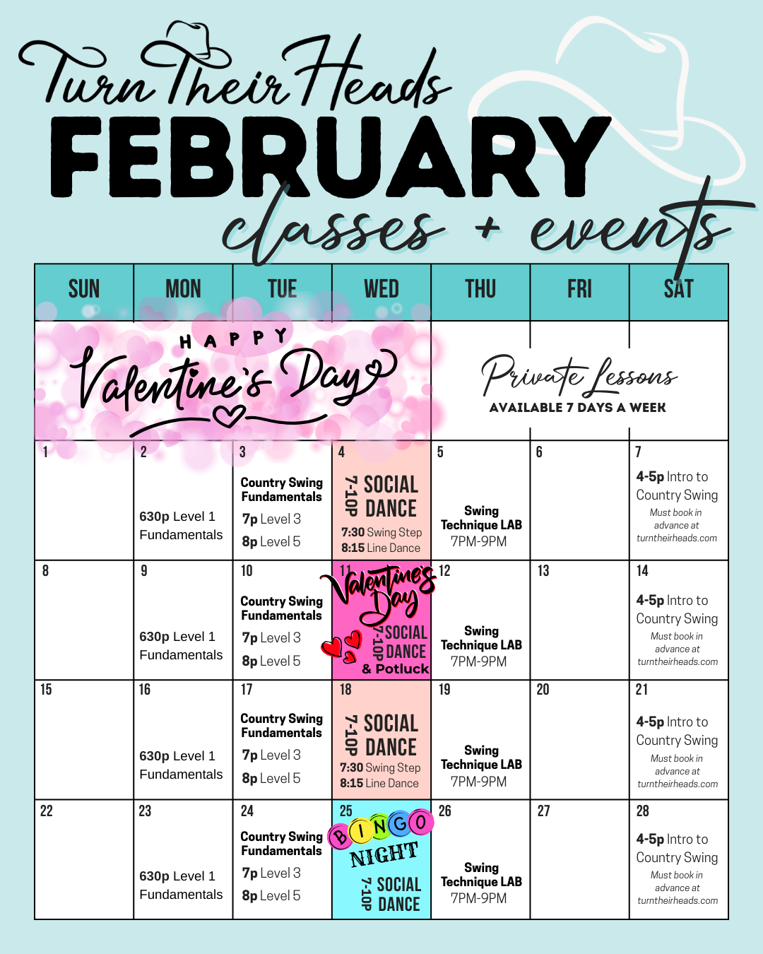 December event schedule