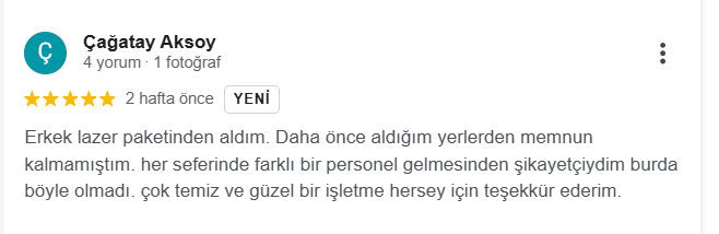 Çağatay Aksoy Google Yorumu