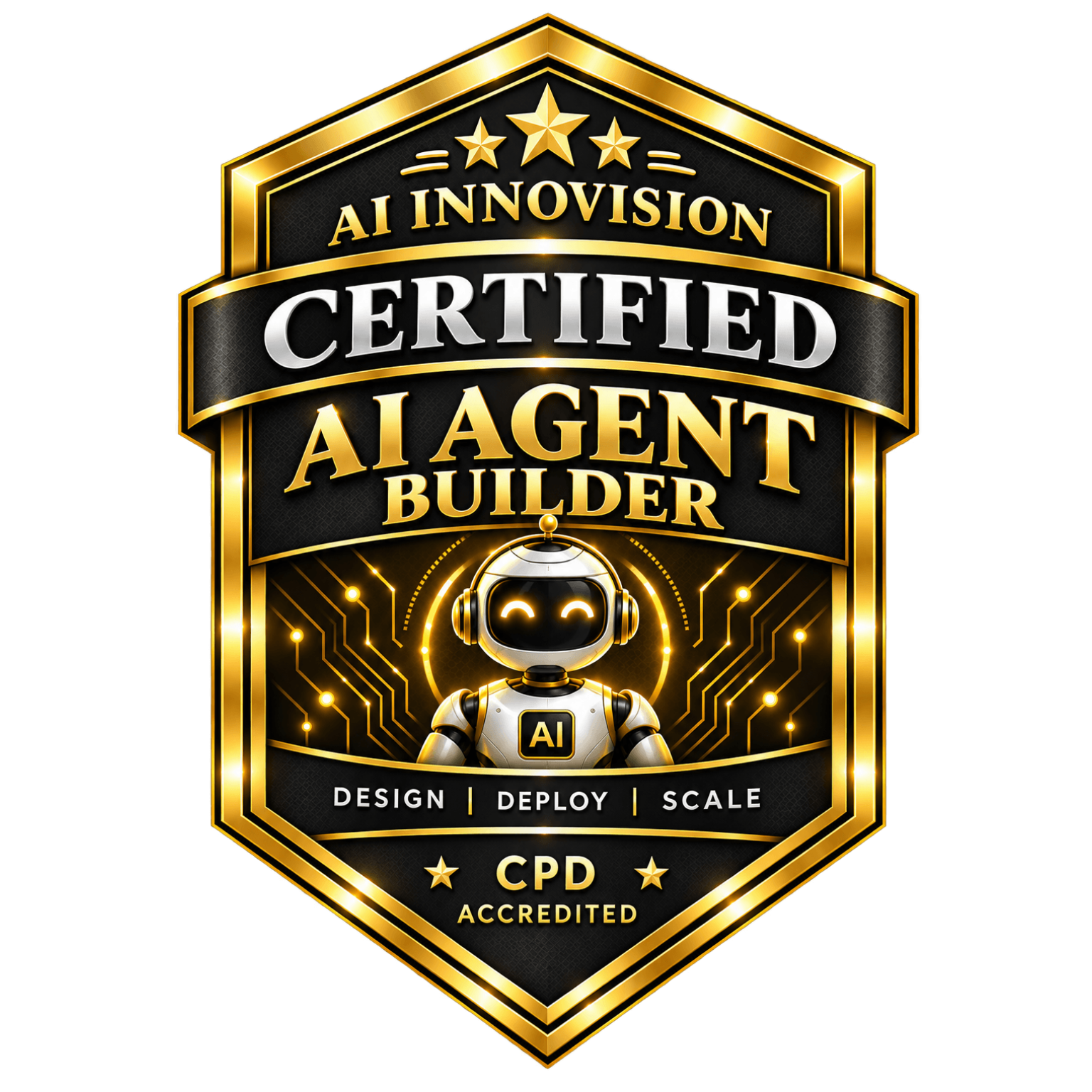 AI Agent Builder Certification emblem