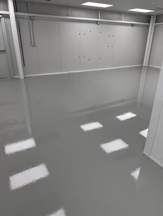 Concrete coating project by Price Concrete Coatings