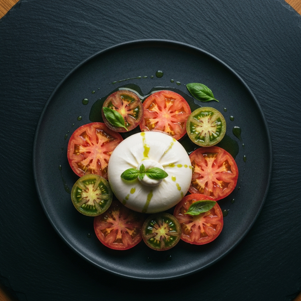 Burrata & Heirloom Tomato
