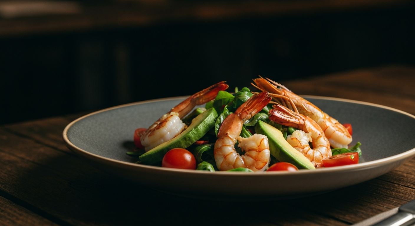 Grilled Prawn & Avocado