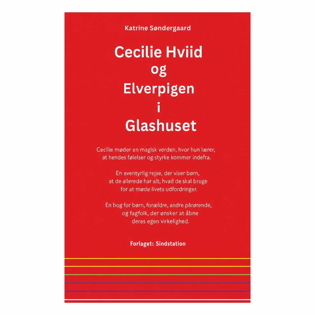 Forsiden af Cecilie Hviid og Elverpigen i Glashuset