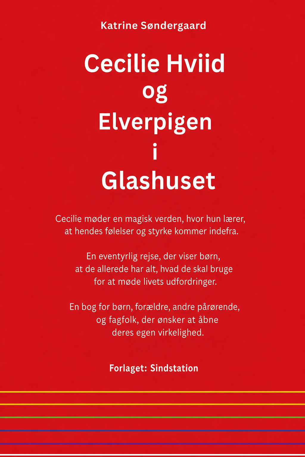 Forside til Cecilie Hviid og Elverpigen i Glashuset