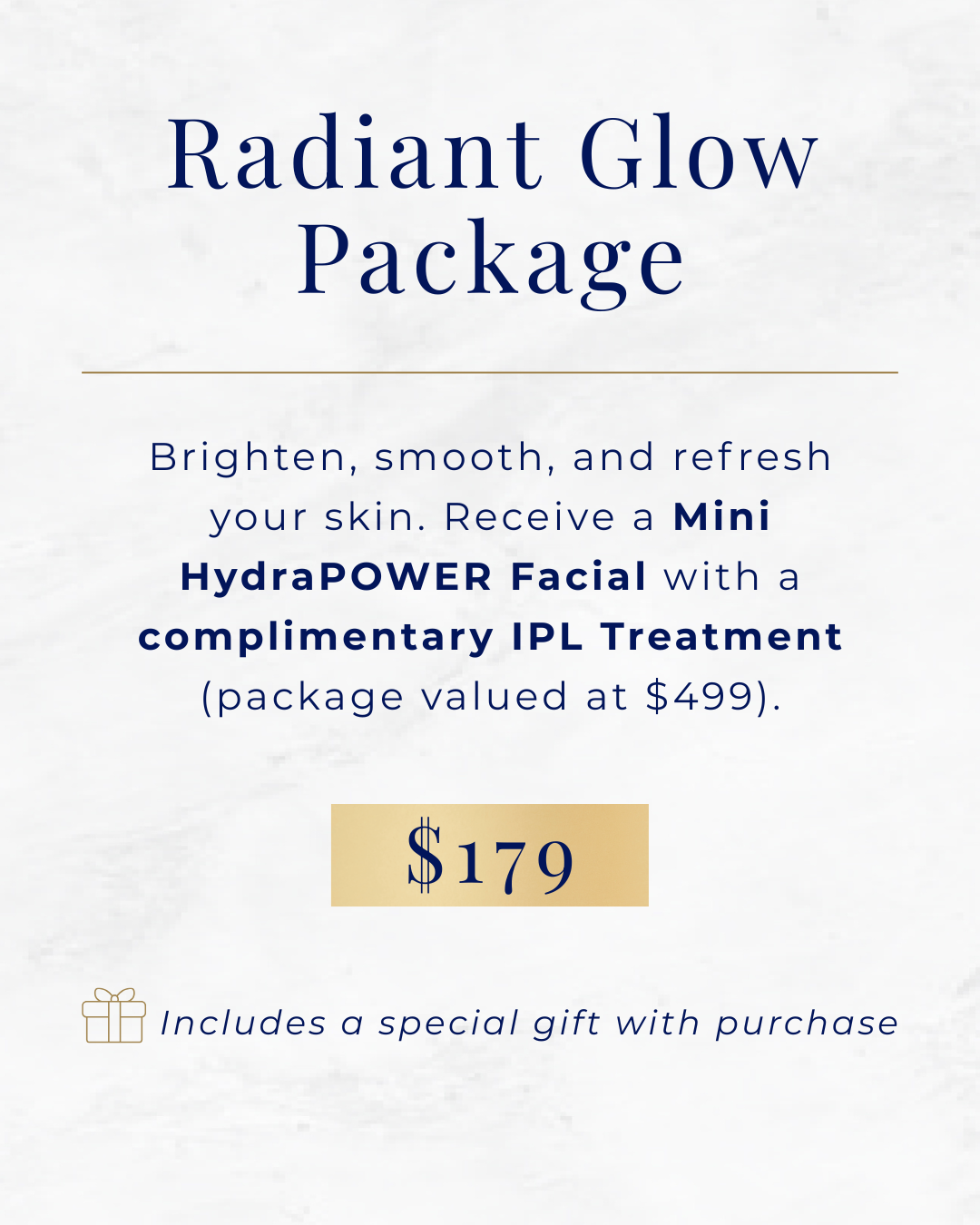 Radiant Glow Package Mother's Day Special