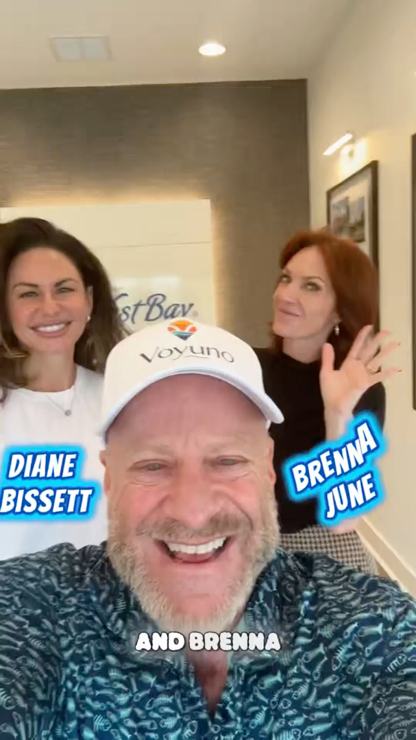 Jimmy Schaefer with Diane Bissett and Brenna June from the Homes by WestBay Artisan Series team at Two Rivers, September 19, 2026
