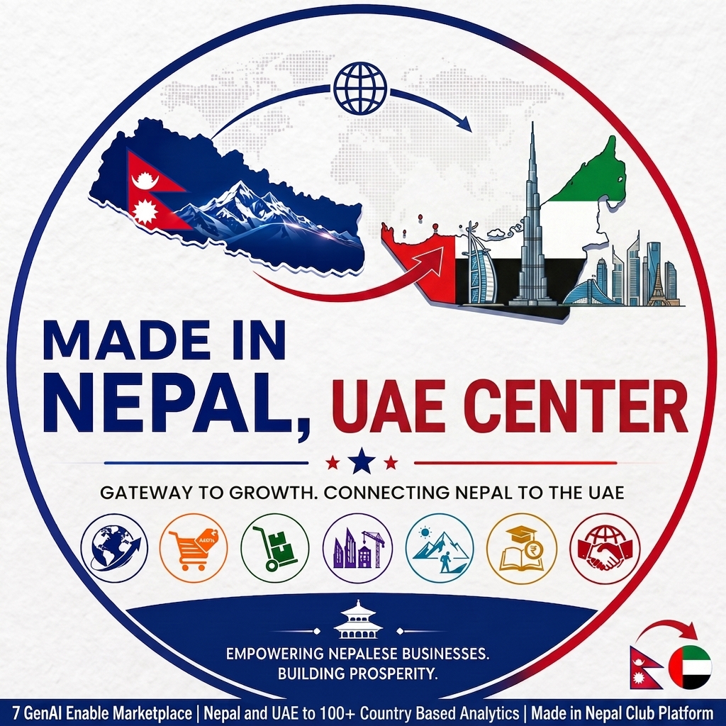 Made in Nepal, UAE Center Logo