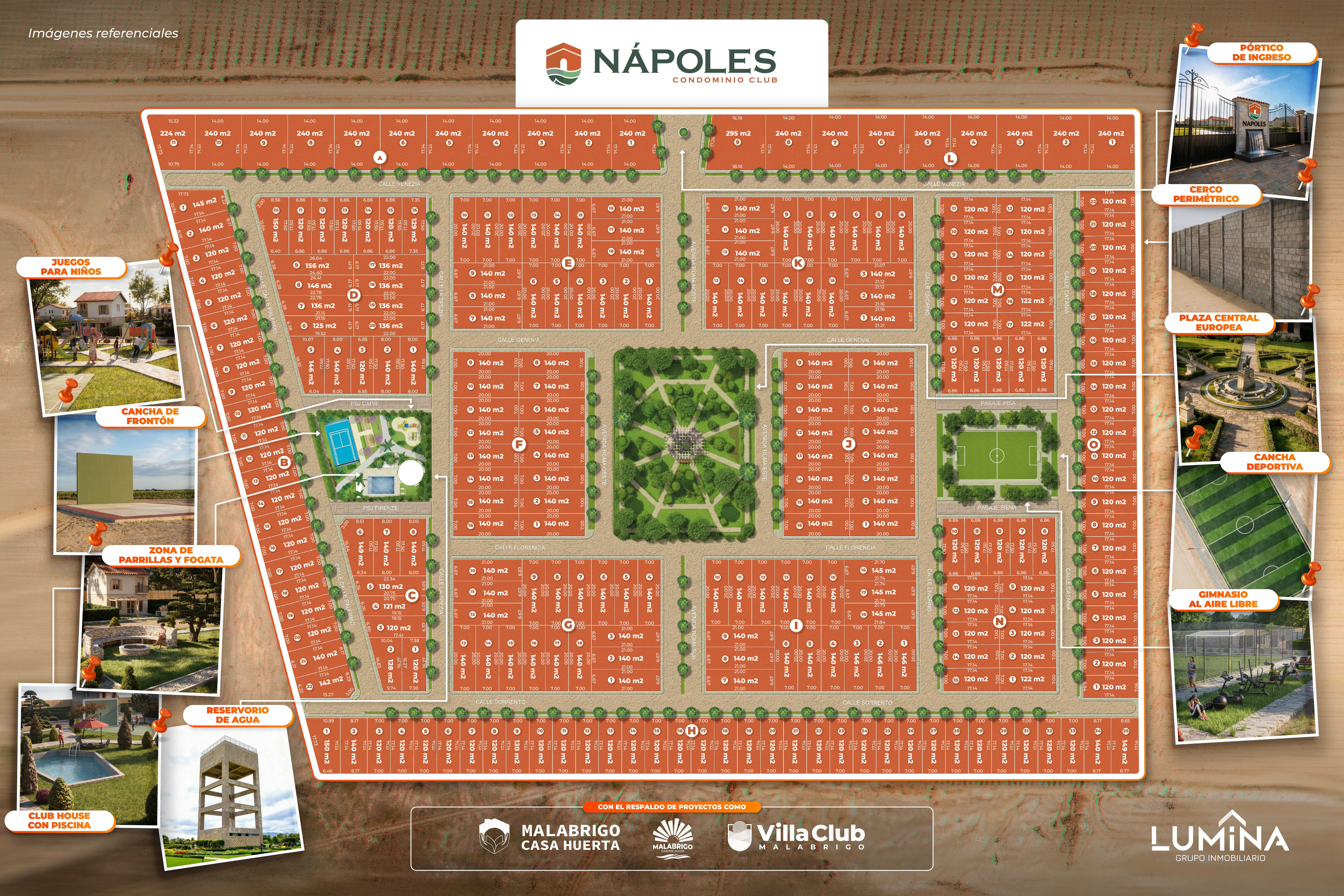 Lotización Nápoles Condominio Club