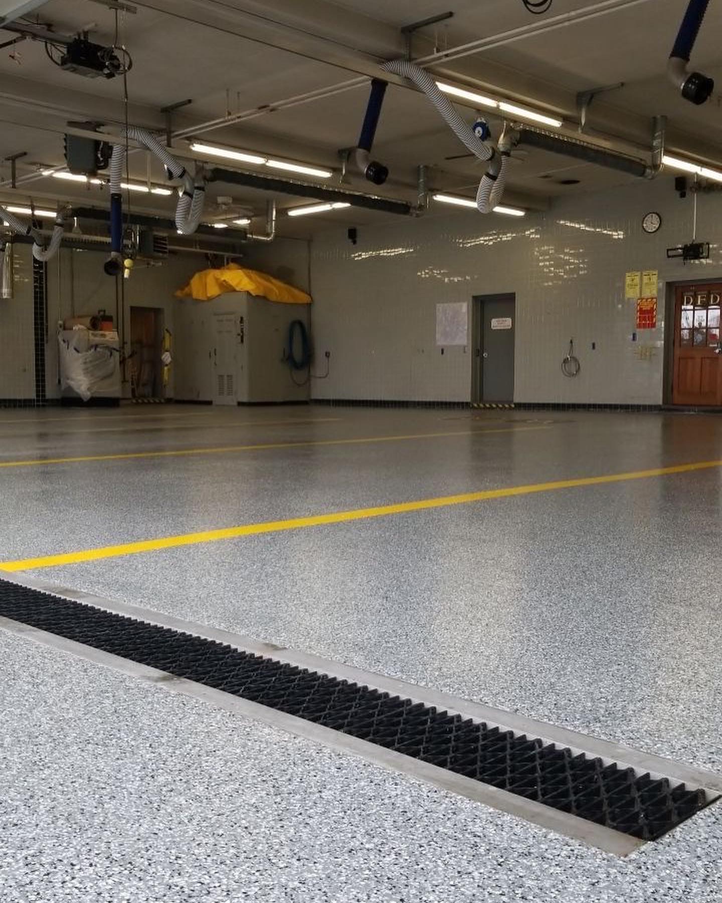 Crest and Crown painting and epoxy flooring project 2