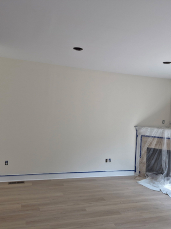 Professional interior painting by Crest and Crown