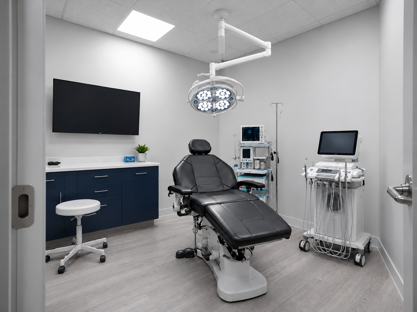 Patient discussing dental implant options during a consultation
