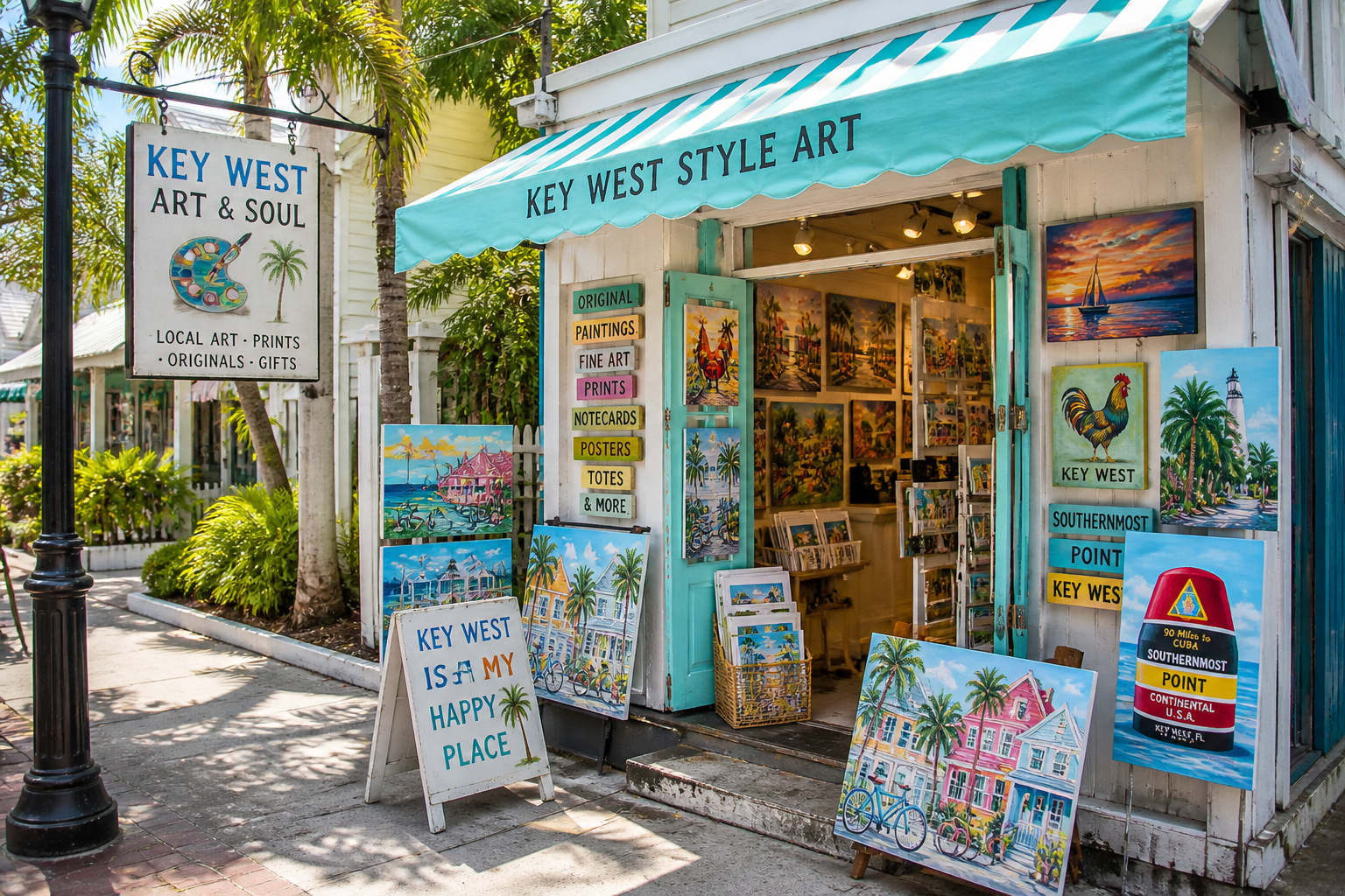Key West Art Shop