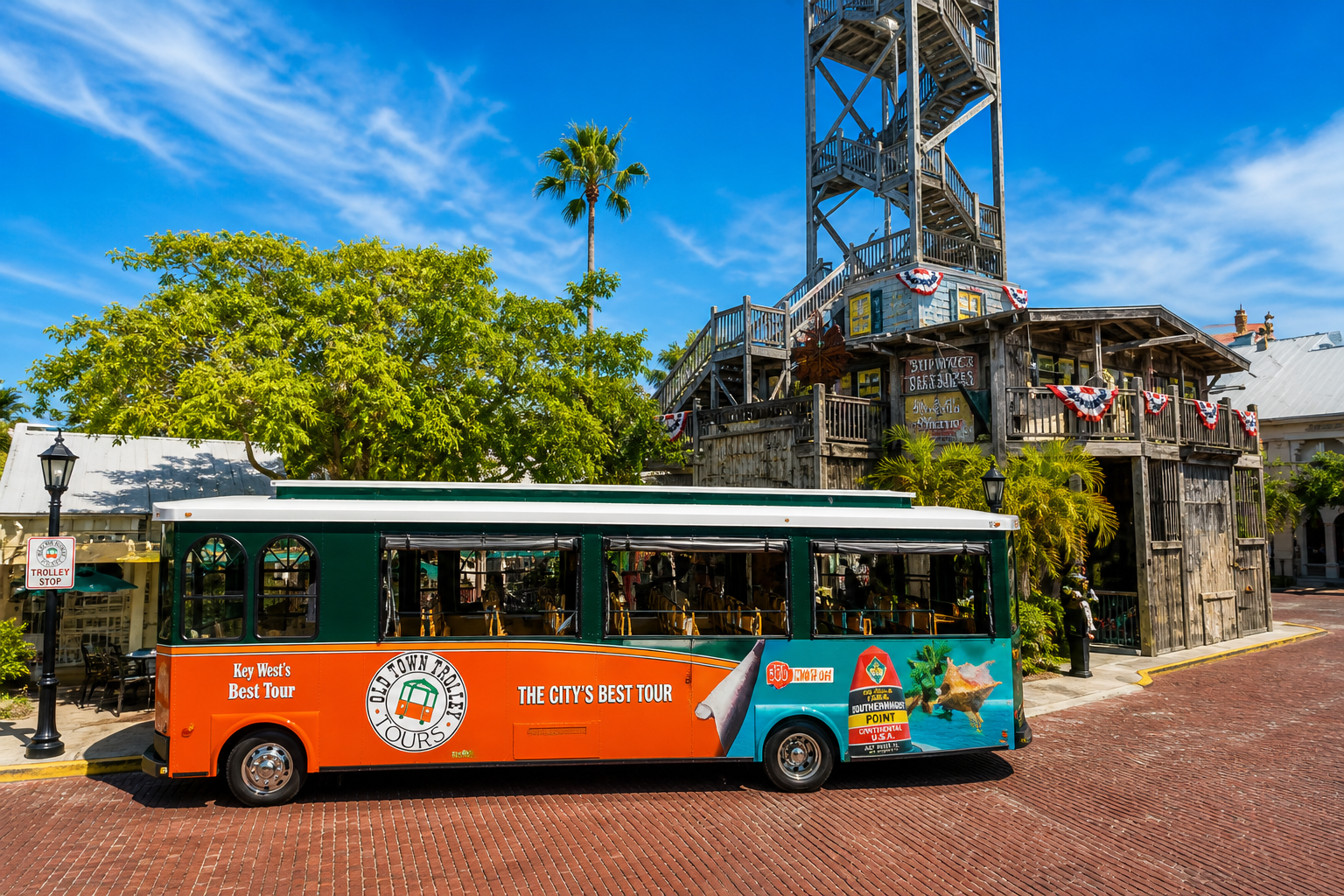 Trolly in Key West
