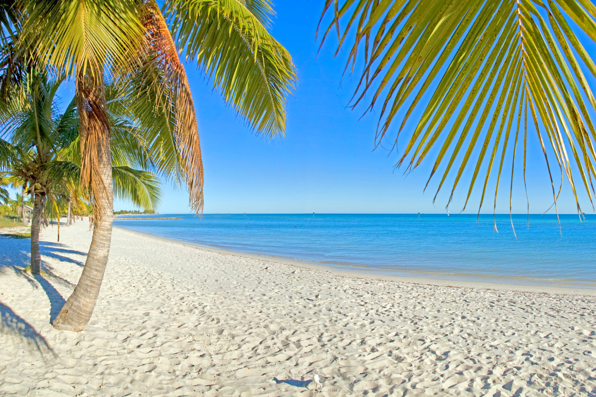 Beach in Key West