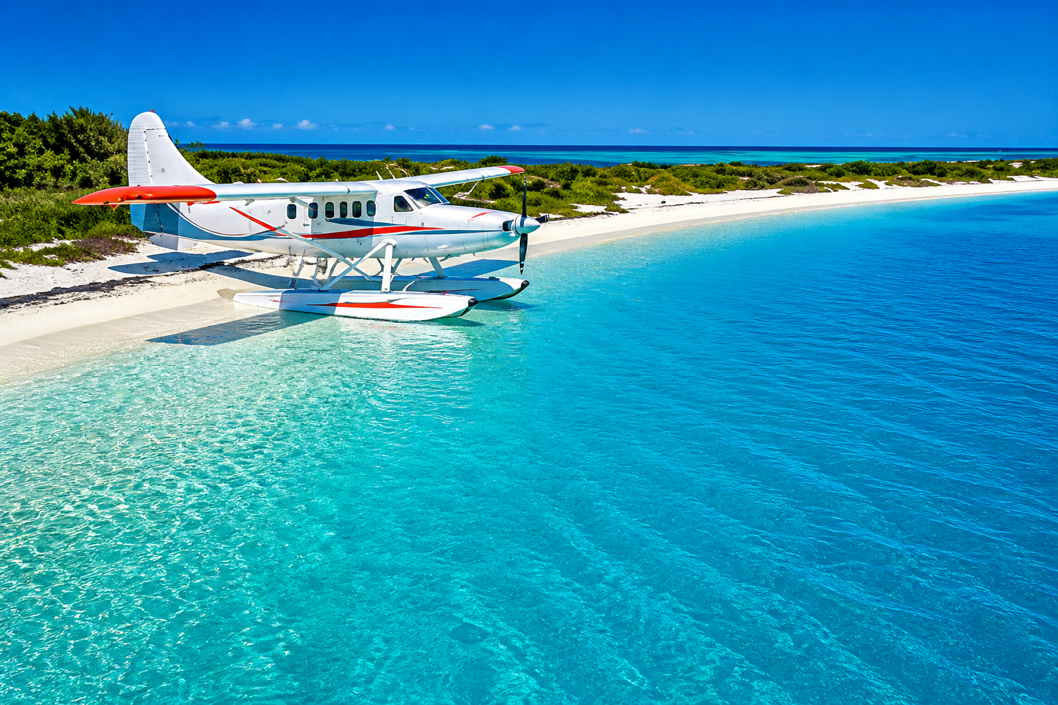 Sea Plane from Key West to Dry Tortugas 