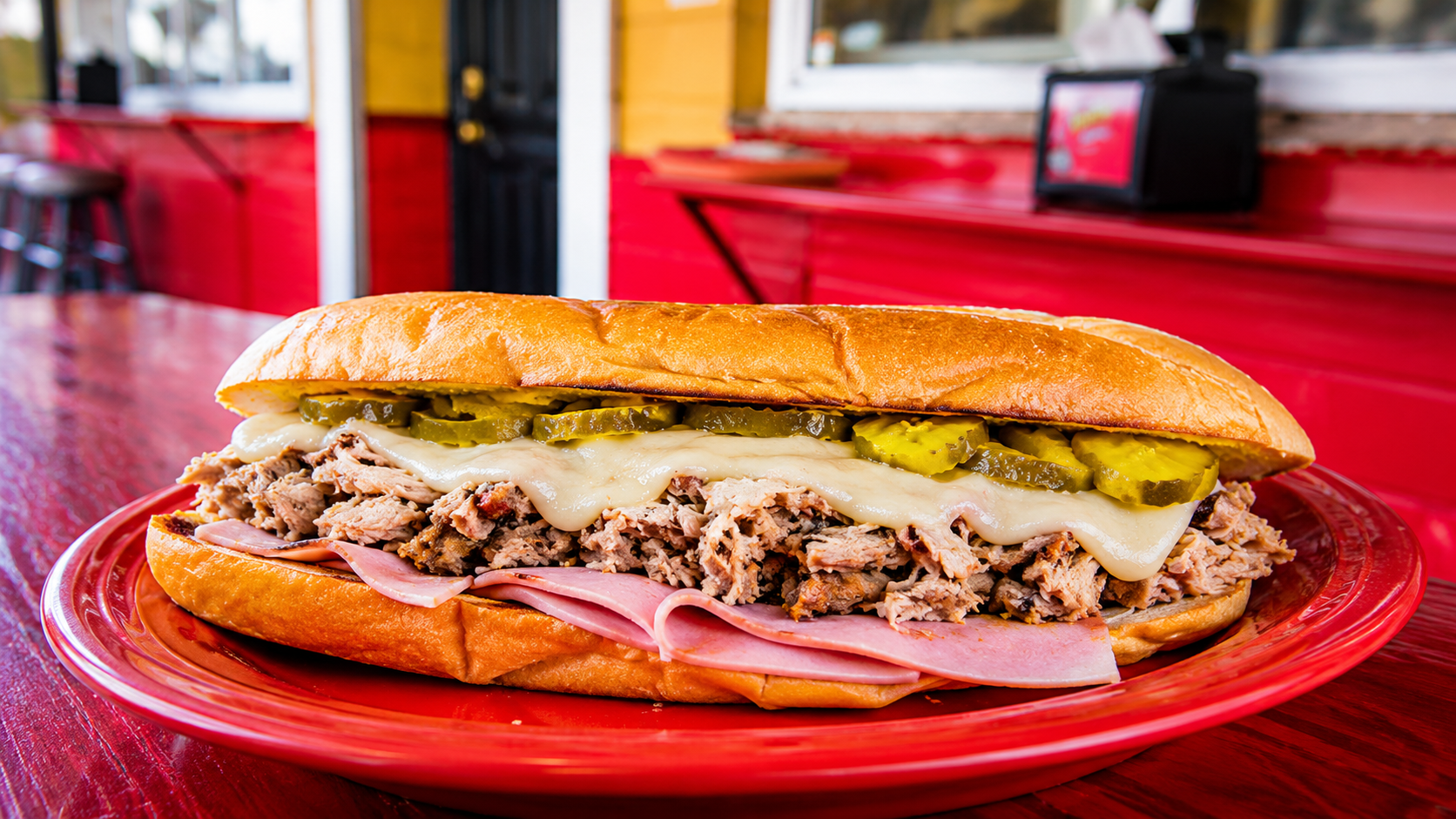 Cuban sandwich at Sandy's in Key West