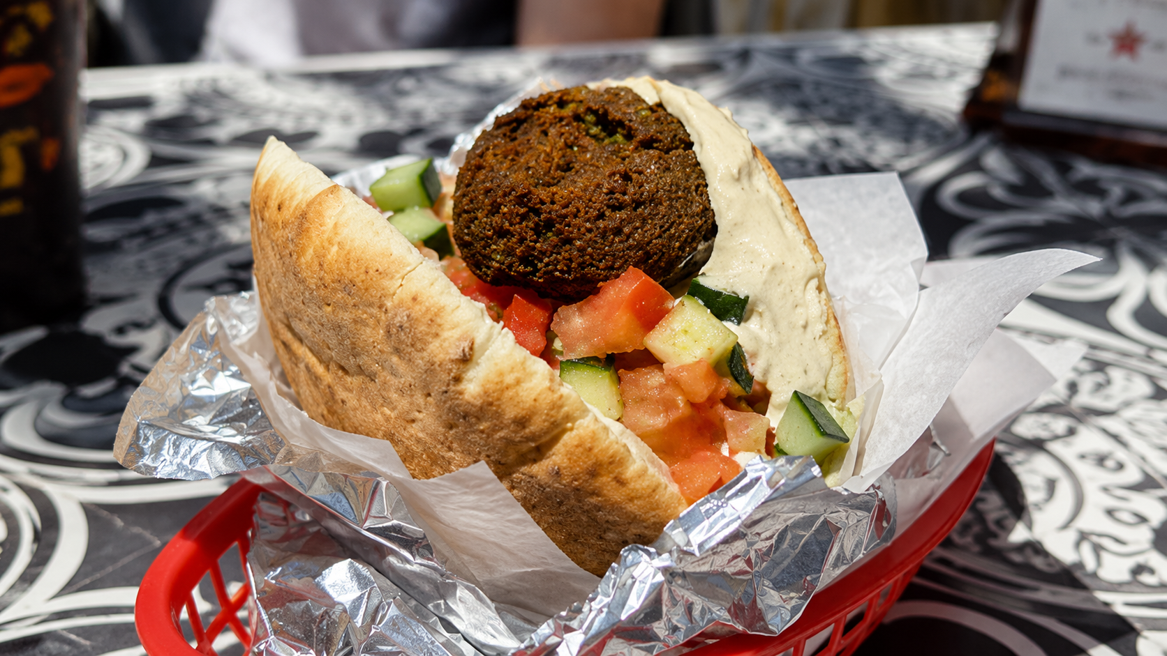 Falafel King in Key West Florida Falafel King in Key West Florida